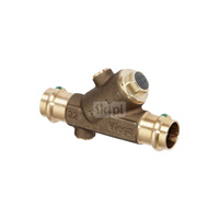 Zawór odcinający VIEGA 22394LF (stan surowy) 1/2'' (15) 15 mm mz x mz, max. 90'C