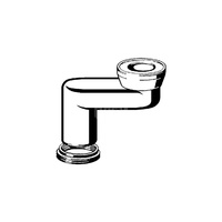 Rura kątowa przyłączeniowa WC VIEGA 8090 90' fi110 mm, długość 200 mm tworzywo sztuczne