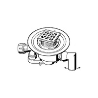 Advantix-odpływ łazienkowy nr wzoru 4911.6 DN: 50