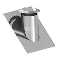 Przejście przez dach 26-35st. stal nierdzewna z płytą Pb+kołnierz fi140/280mm