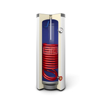 Wymiennik z wężownicą spiralną SGW(S) Mini Tower 140 l., stojący, poliuretan, skay 