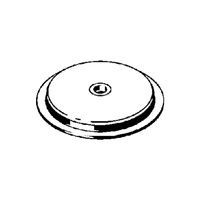 Uszczelka płaska okrągła VIEGA 97100 tworzywo sztuczne, 90 mm x 52 mm / 6.5 mm