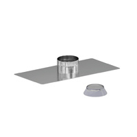 Przejście dachowe płaskie stalowe DN200mm + OPD