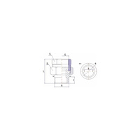 Złączka UNIPAK 0R43410142, 3/4'' (GW x GZ)