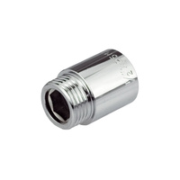 502 50xG1/2 WZ PN16 Przedłużka chromowana CuZn-C