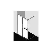 Kermi Drz. przesuw. NICA J2L 1500x 1850 1475-1500 SIHG SR Opaco Clean