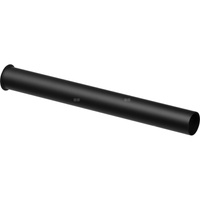 Rura z zawiniętym Kołnierzem, 32 x 300, Mosiądz czarny matowy