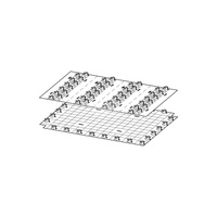 Fonterra Base-zestaw pod rozdzielacz/drzwi nie występuje: izolacja cieplna i akustyczna, nr wzoru 1229.1 L: 1348 B: 880 F: 6 JP: 6