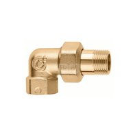 Złączka trzyczęściowa kątowa 1 1/4" GW x GZ ze złączką