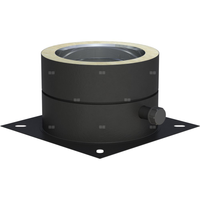 Płyta fundamentowa fi 150mm z odpływem skroplinw bok montaż na cokole w bok montaż na cokole