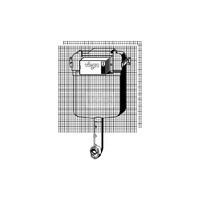 Spłuczka tworzywo sztuczne / naturalny