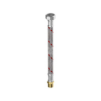 Wąż elastyczny przyłączeniowy FLAMCO MEIBES, 3/4'a (20) x 18 mm x 3/4'a (20), dł. 700 mm, GZ x GW z oplotem