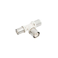 Trójnik QIK Zaprasowywany redukcja PPSU 32 mm x 20 mm x 32 mm (złącze zaprasowywane)