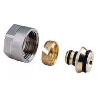 Złączka zaciskowa do rur wielowarstwowych i jednorodnych17x2 mm, 3/4" 1 pcs