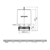 BASE głowica termoelektryczna