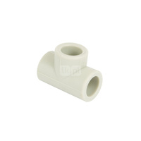 Trójnik Concept By SIGMA-LI PP 16 mm x 1/2'' x 16 mm (połączenie zgrzewane x GW x połączenie zgrzewane), kolor biały