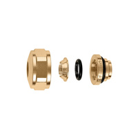 Złączka zaciskowa do rur miedzianych, mosiężnych, ze stali. Z uszczelką O-Ring 3/4-10