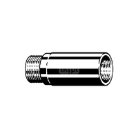 Przedłużka VIEGA 3525 jednoczęściowy, brąz / brąz, 3/8'' (gz x gw), 20 mm