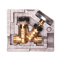 Zawór Thermo DN20 GZ, 30-50st C z izolacją i termometrem