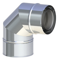 Kolano 87' TERMET fi 80/125 mm