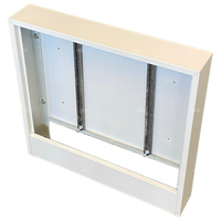 Szafka natynkowa do rozdzielaczy 760x580x110 (9-10 sekcji), RAL 9003 biała