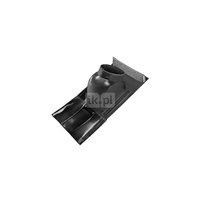 Płyta dachowa burnatna powlekana osłona DN 100/60 x 125/80 o nachyleniu 25-45 st.