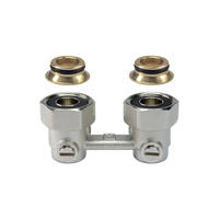 Zawór kątowy, podwójny z odcięciem, 3/4", (minimalne zamówienie 10 szt.)