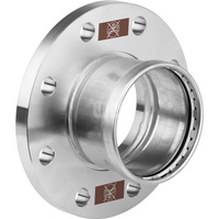 Złącze VIEGA 1759XL, stal nierdzewna / stal nierdzewna, DN 100 (zw x kołnierz)