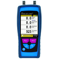 Manometr elektroniczny AFRISO S4601 ST 150Pa, z wyświetlaczem, z przewodami pomiarowymi