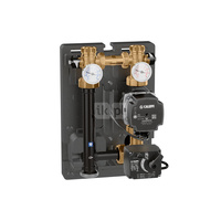 Grupa pompowa z zaworem mieszającym z siłownikiem dla instalacji centralnego ogrzewania. Izolowana 1" GW, UPM3 Auto L 25-70, 24V