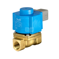 Zawór elektromagnetyczny EV225B, Funkcja: NC, G, 1/2, 2.200 m³/h, PTFE