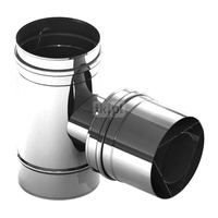 Trójnik dla systemu LAS 87' JEREMIAS LAS0615 150 mm x 60/100 mm