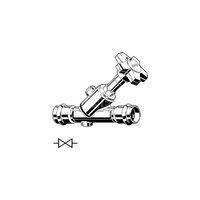 Zawór wodny VIEGA 23375 zz 22 mm x zz 22 mm