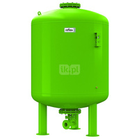 Naczynie wzbiorcze REFLEX Refix DT, pojemność 3000 l, 16 bar / 70'C, kolor zielony, do instalacji C.W.U.