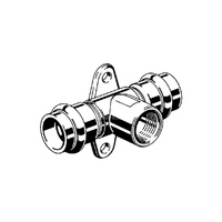 Trójnik VIEGA 23173 stal nierdzewna 15 mm x 15 mm x 1/2'' (mz x gw x gw metryczny)