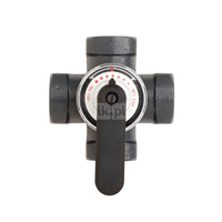 Zawór HRE 4 PN6 25/10 obrotowy, 4-drogowy Rp1 do układów centralnego ogrzewania