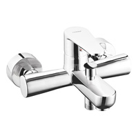 Bateria wannowa ścienna ALGEO chrom