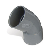 Łuk PVC 45 st. M/F i F/F fi 50mm