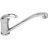 Bateria zlewozmywakowa stojąca KFA Armatura JASPIS, obrot. wylewka, kolor chrom, mosiądz