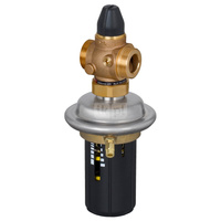 Regulator różnicy ciśnień z ograniczeniem przepływu AVPB PN25 20/63 02-10 gw. pow.
