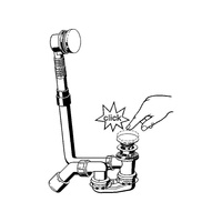 Komplet odpływowo-przelewowy nr wzoru 6177.45