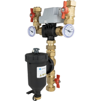 Zespół powrotu do pompy ciepła AMB Lite z zaworem przełączającym USV, separatorem zanieczyszczeń ADS 160, DN20, przyłącza G1"