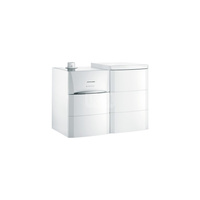 Pakiet-Kocioł gazowy jednofunkcyjny DE DIETRICH Modulens G AGC 15 kondensacyjny stojący 3.4 - 15.8kW + Regulator DIEMATIC iSystem + Drugie przyłącze powrotu + Zasobnik c.w.u B 160 SL