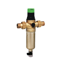 Filtr mini-plus do wody pitnej do temp. 70 st.C, z regulatorem ciśnienia, 1/2", z opłukiwaniem