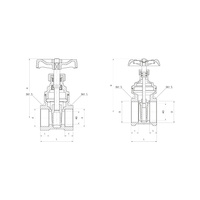 PHA-022 Zasuwa wodna 3/4"