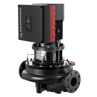 Pompa obiegowa GRUNDFOS TPE 65-340/2 typu in-line z silnikiem znormalizowanym 50/60 Hz, moc silnika 5.5kW 9.95 A PN 16 2920 obr/min