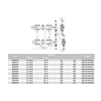 Rozdzielacz hydrauliczny VALVEX Base K4-7 stal nierdzewna, odgałęzień: 7 (3/4''), do CO + zawory termostatyczne