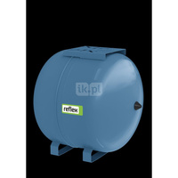 Naczynie wzbiorcze REFLEX HW 100, pojemność 100 l, 10 bar / 70'C, kolor niebieski, do instalacji C.W.U.