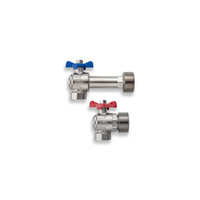 Kermi x-net kąt. zaw. kulowy-zest. 1' AG x 3/4'IG, 1 szt./opakownie