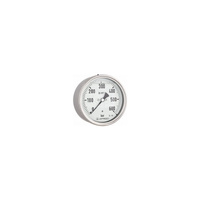 Manometr z rurką Bourdona AFRISO RF glicerynowy 0/2,5 bar G1/4B aksjalne fi 80 mm, kl. 1.6%